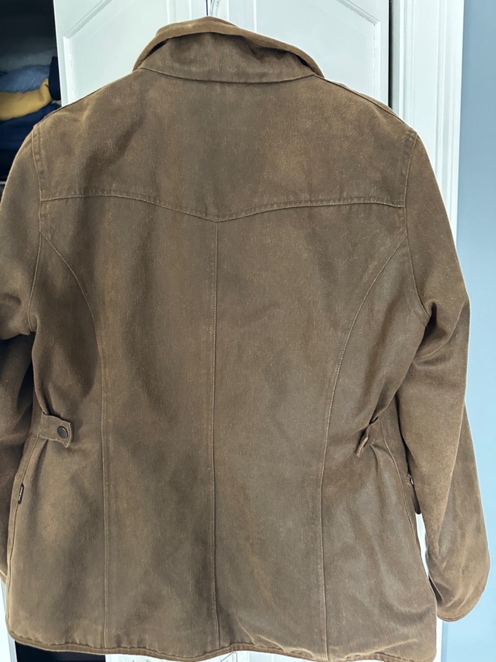 Like New Barbour Brown Button Jacket 10 - Picture 5 of 7